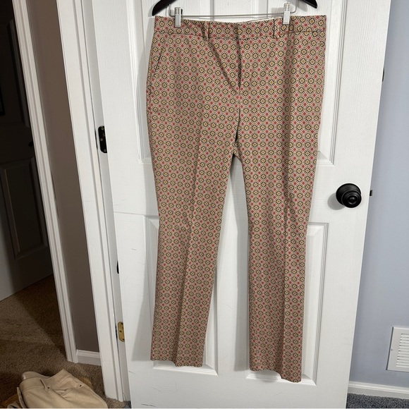 Lands' End patterned jeans, 16, fit 2, straight leg, cotton blend - Picture 2 of 11